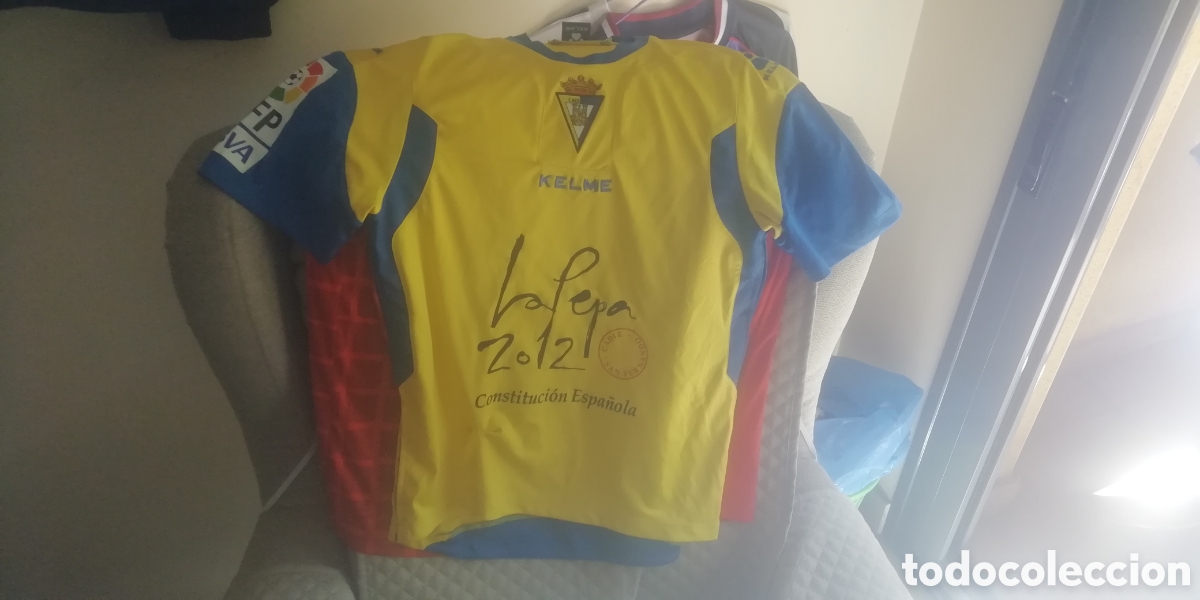 Coleccionismo deportivo: Camiseta cadiz antigua. La pepa 1812