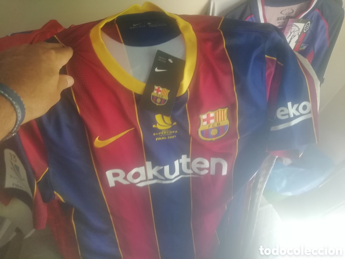 Coleccionismo deportivo: Camiseta pedri SUPERCOPA campe&oacute;n.