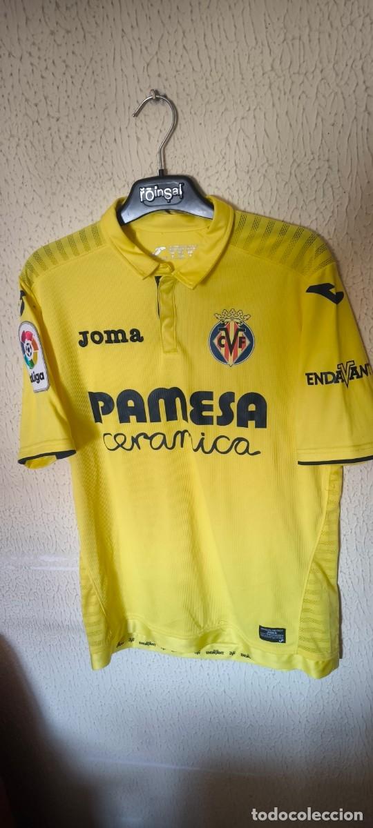 Coleccionismo deportivo: Original | Camiseta futbol Shirt | Talla S | Villarreal CF 11 Jaume Costa - match worn vs Girona