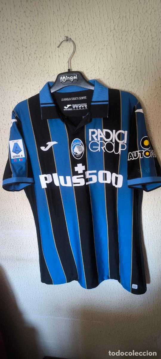 Coleccionismo deportivo: Original | Camiseta futbol Shirt | Talla L | Atalanta Calcio 13 Giuseppe Pezzella match worn