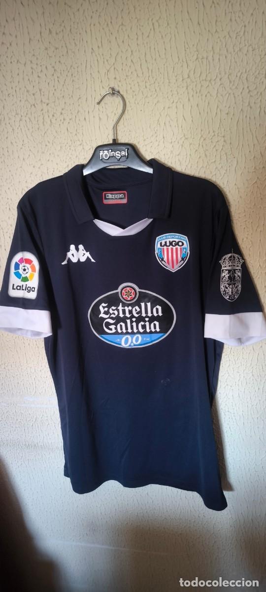 Coleccionismo deportivo: Original | Camiseta futbol Shirt | Talla XL | CD Lugo 23 Frederico Venancio match worn vs Girona