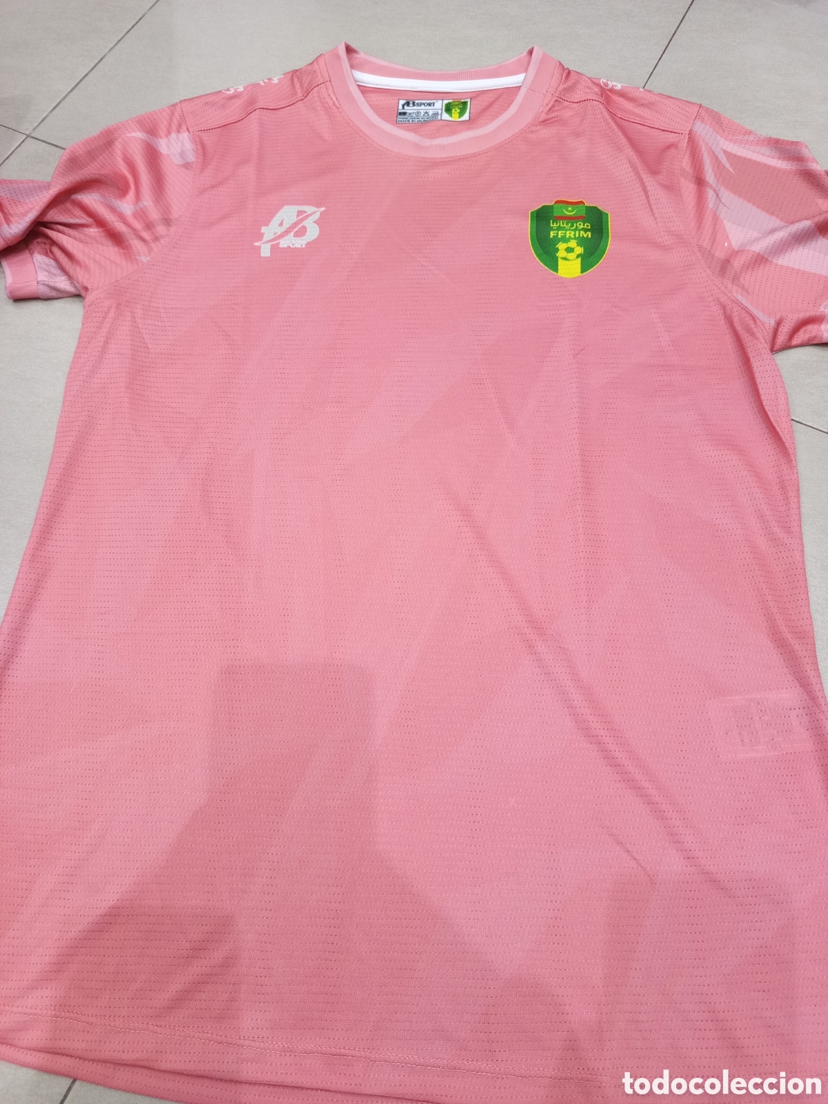Coleccionismo deportivo: Camiseta selecci&oacute;n Mauritania