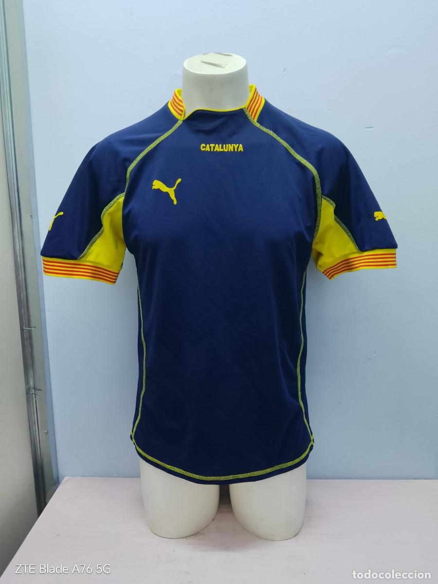 Coleccionismo deportivo: Catalunya seleccion camiseta futbol football shirt national team seleccio M 55cts