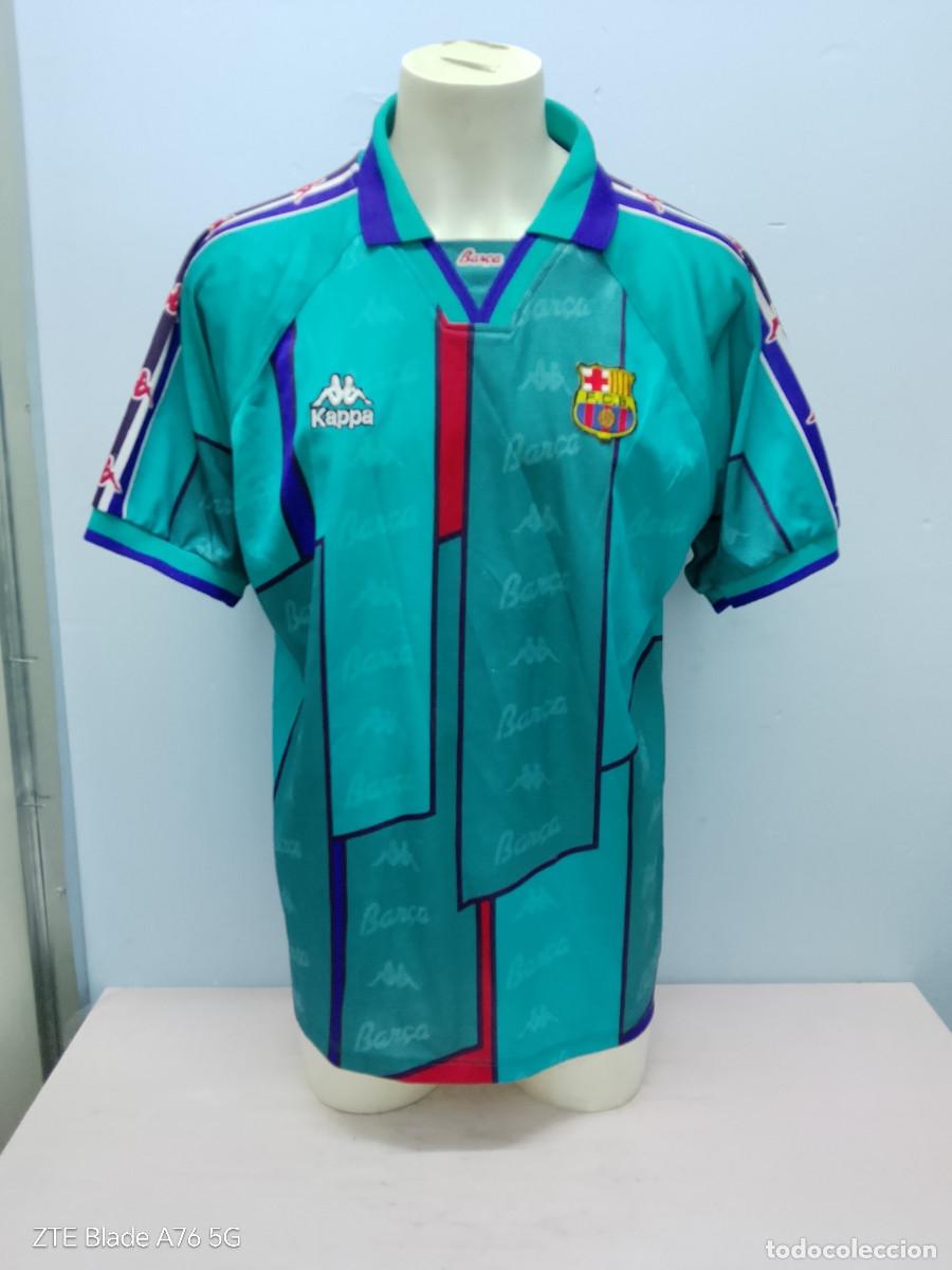 Coleccionismo deportivo: FC Barcelona kappa 1997 original vintage camiseta futbol football shirt xl 64cts