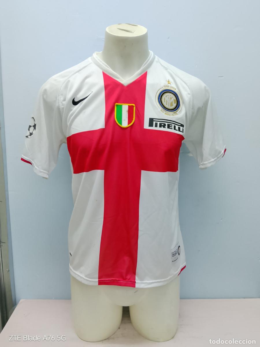 Coleccionismo deportivo: Inter Milan 2007 calcio maglia football shirt camsieta futbol (dorsal fans) M 54cts