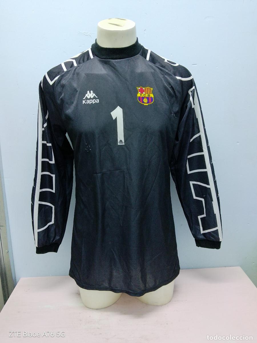 Coleccionismo deportivo: Vitor baia 1996 FC Barcelona camiseta futbol football shirt Goalkepper Portero S 54cts