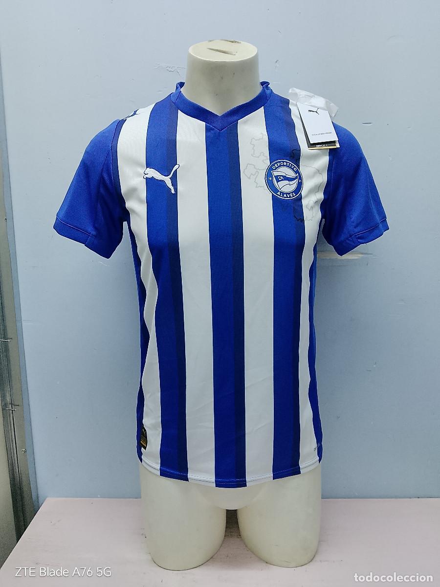 Coleccionismo deportivo: Deportivo Alaves camiseta futbol football shirt xs 50cts