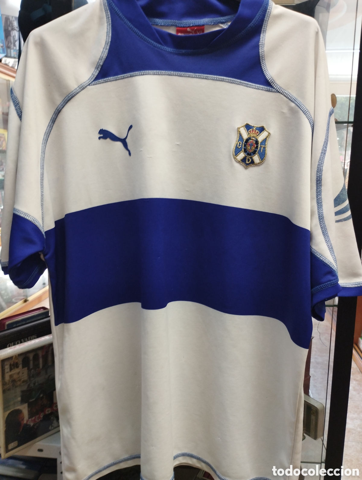 Coleccionismo deportivo: Camisa de futbol vintage del Tenerife