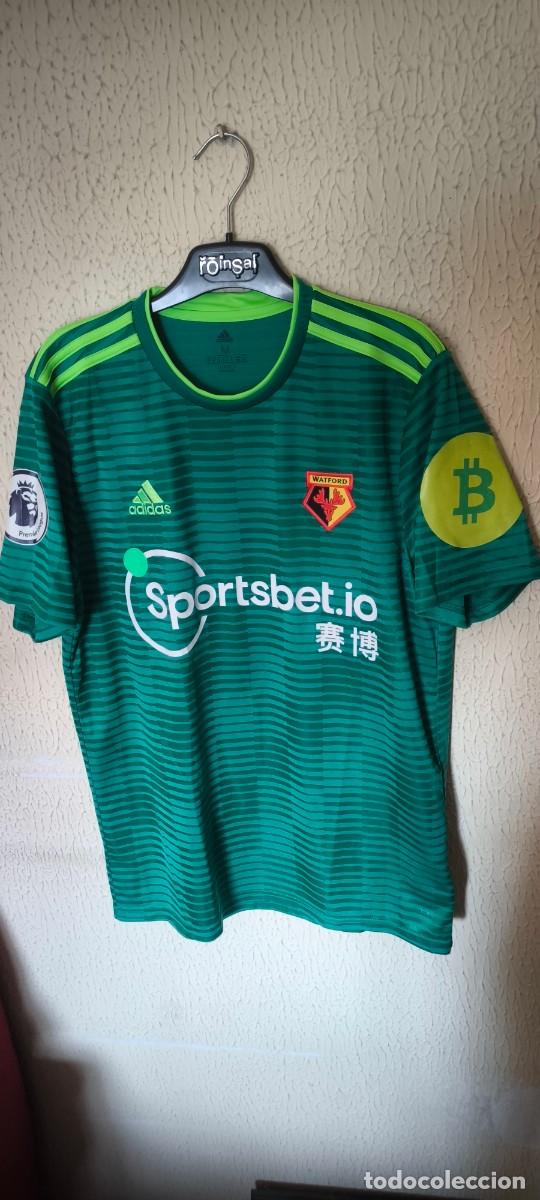 Coleccionismo deportivo: Original | Camiseta Futbol Shirt Football | Talla M | Watford FC - 29 Etienne Capoue - match worn