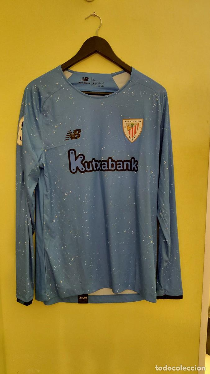 Coleccionismo deportivo: Camiseta portero NB Athletic Club de Bilbao. Temporada 21 -22