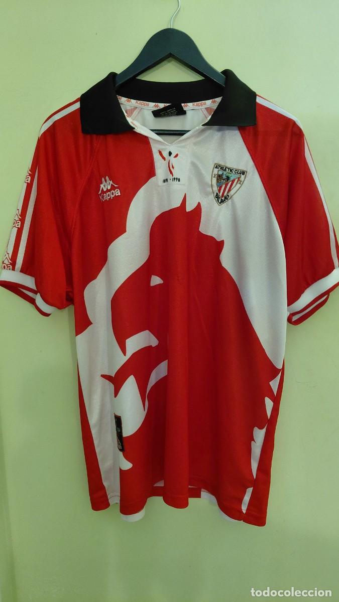 Coleccionismo deportivo: Camiseta KAPPA Athletic Club de Bilbao. Temporadas 97 - 98