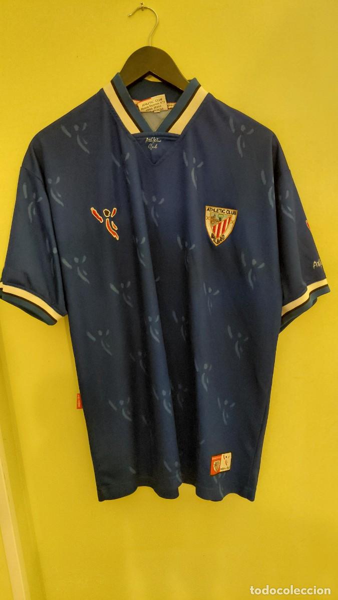 Coleccionismo deportivo: Camiseta Athletic Club de Bilbao. Temporadas 01 - 02 / 02 - 03