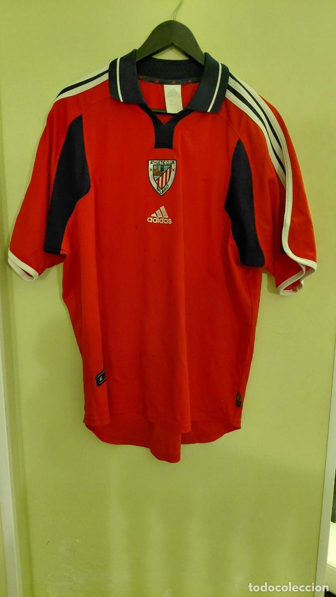 Coleccionismo deportivo: Camiseta Adidas. Athletic Club de Bilbao. Temporadas 2000 - 2001