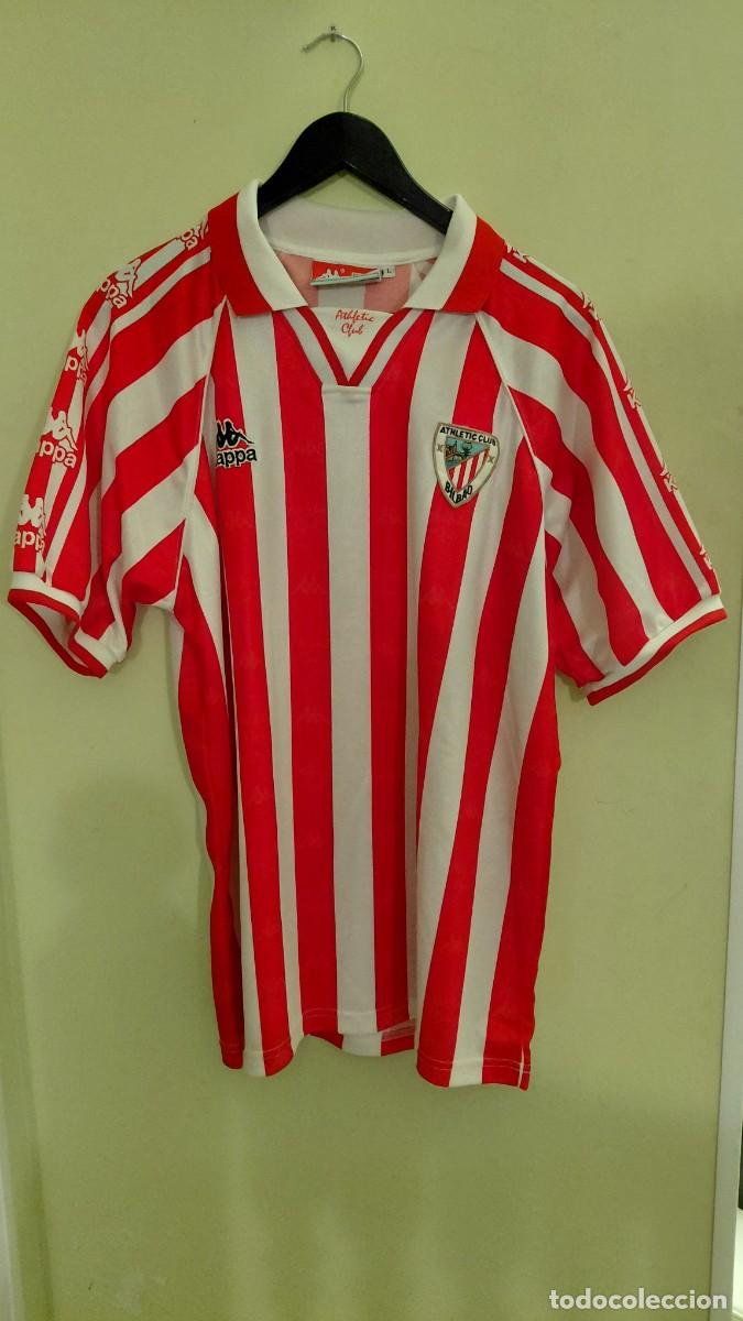 Coleccionismo deportivo: Camiseta KAPPA. Athletic Club de Bilbao. Temporadas 95 - 96 / 96 - 97
