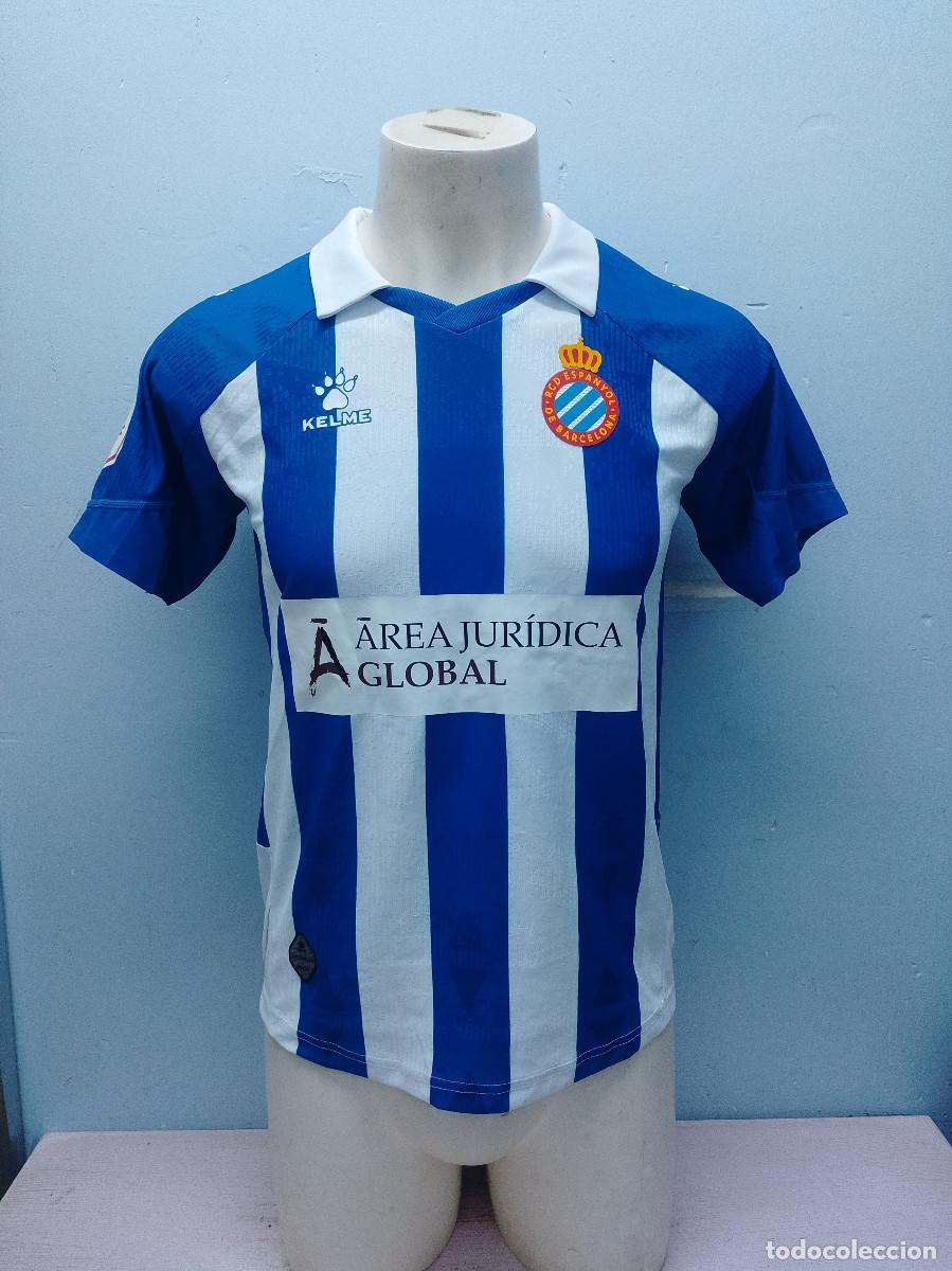 Coleccionismo deportivo: RCD Espanyol Femenino futbol camiseta football shirt match worn xs 50