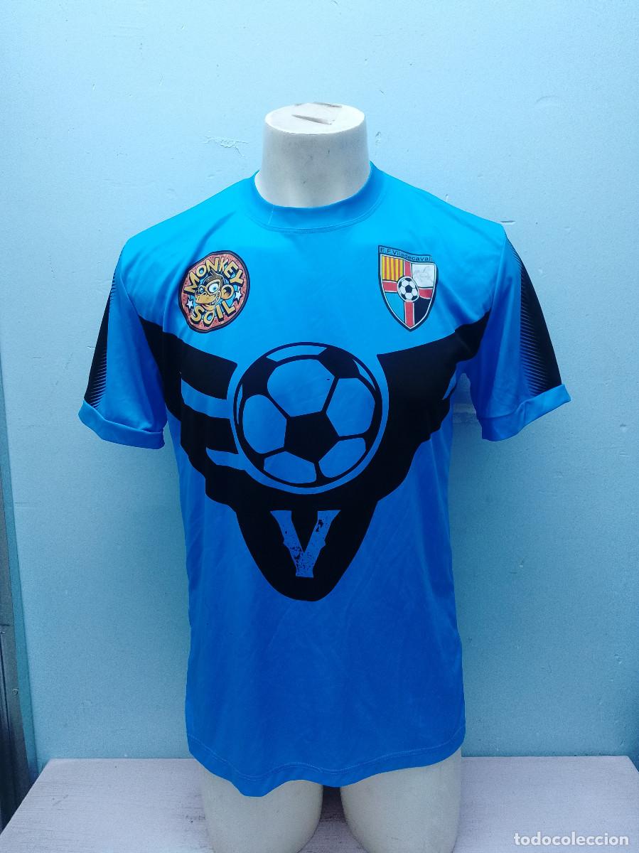 Coleccionismo deportivo: E.F. Viladecavalls Catalunya camiseta futbol football shirt L
