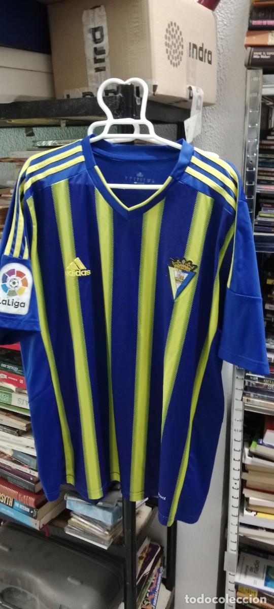 Collectionnisme sportif: CAMISETA DE FUTBOL DEL CADIZ CLUB DE FUTBOL ADIDAS VER FOTOS MM-CHI