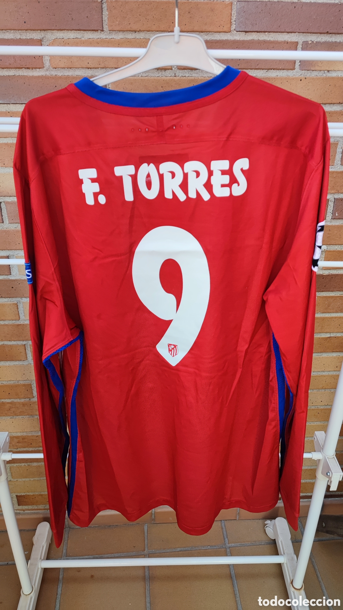 Collectionnisme sportif: Camiseta Atl&eacute;tico Madrid Fernando Torres Final 2016