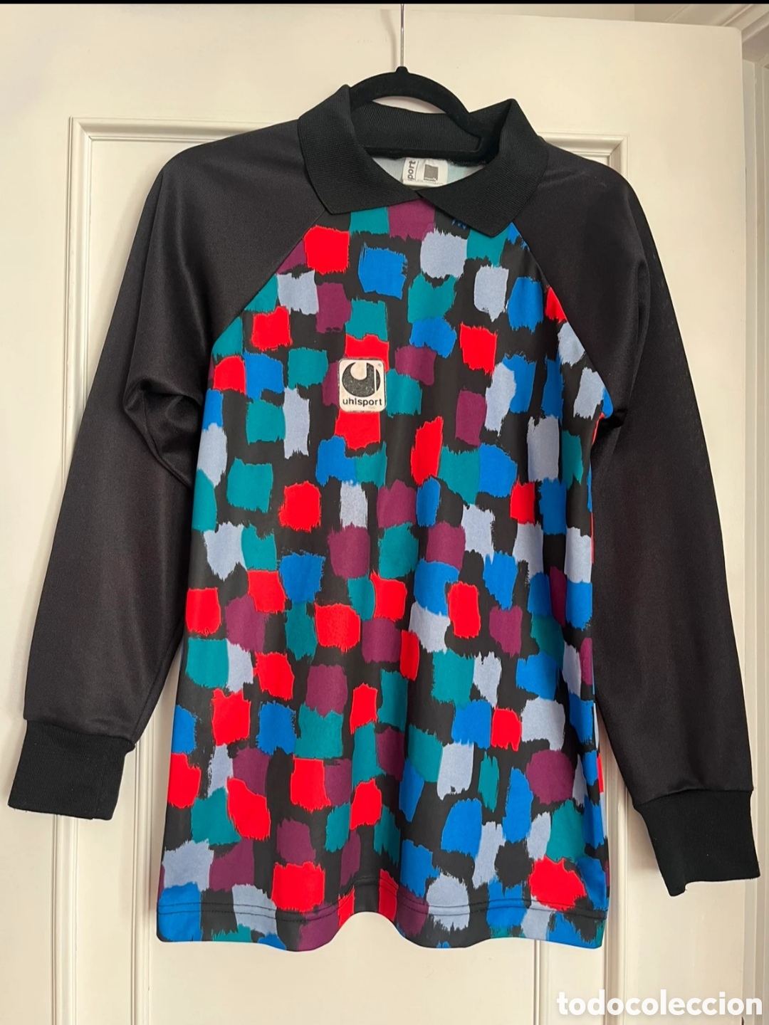 Coleccionismo deportivo: Camiseta Real Madrid -Buyo portero futbol talle S uhlsport