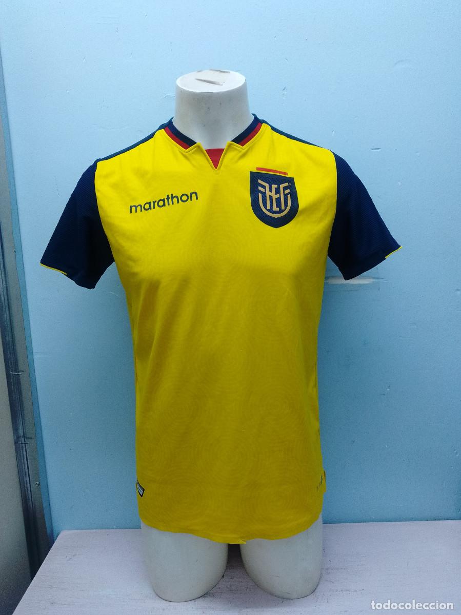 Coleccionismo deportivo: Ecuador seleccion camiseta futbol football shirt M 58cts