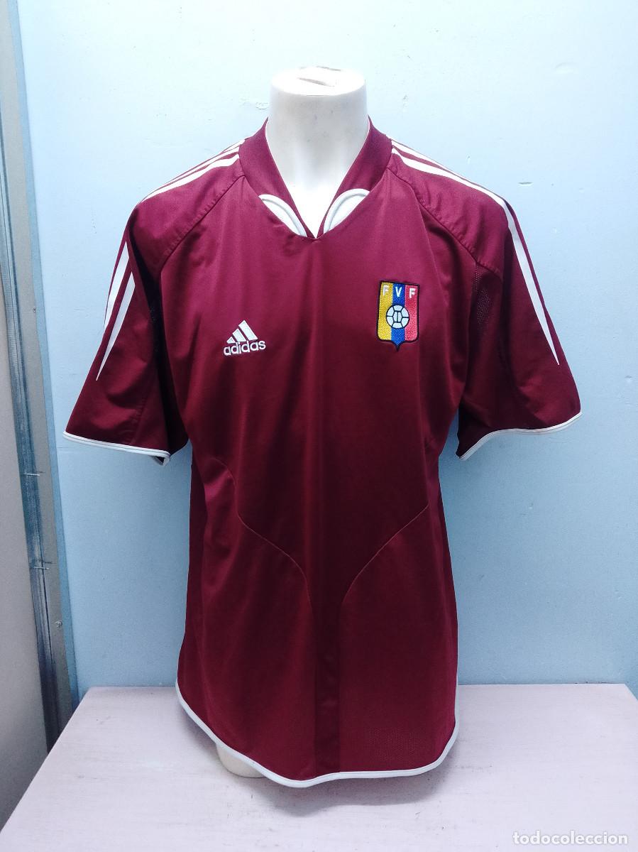 Coleccionismo deportivo: Venezuela seleccion camiseta futbol football shirt national team xl 64cts