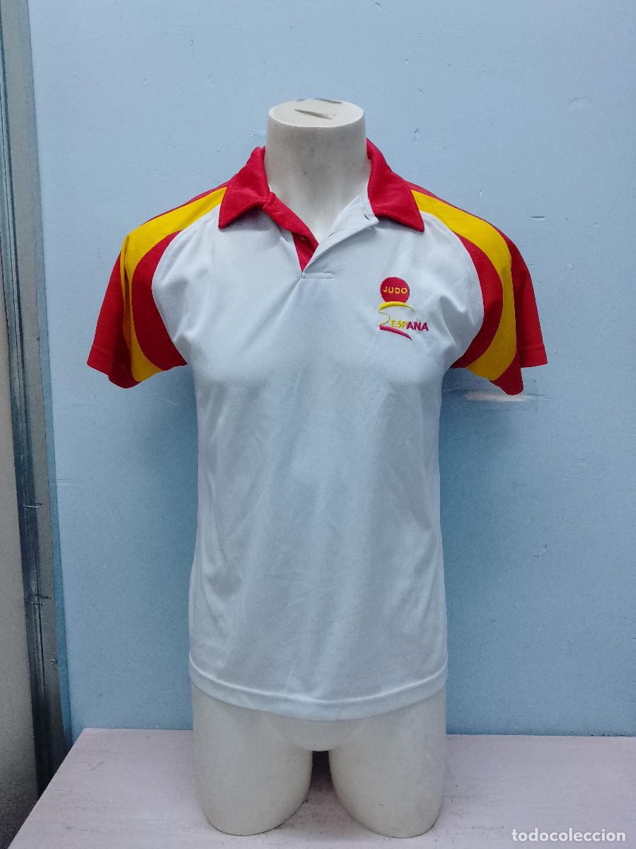 Coleccionismo deportivo: Espa&ntilde;a Spain Olimpic Games seleccion polo shirt jersey Judo Karate S 53cts