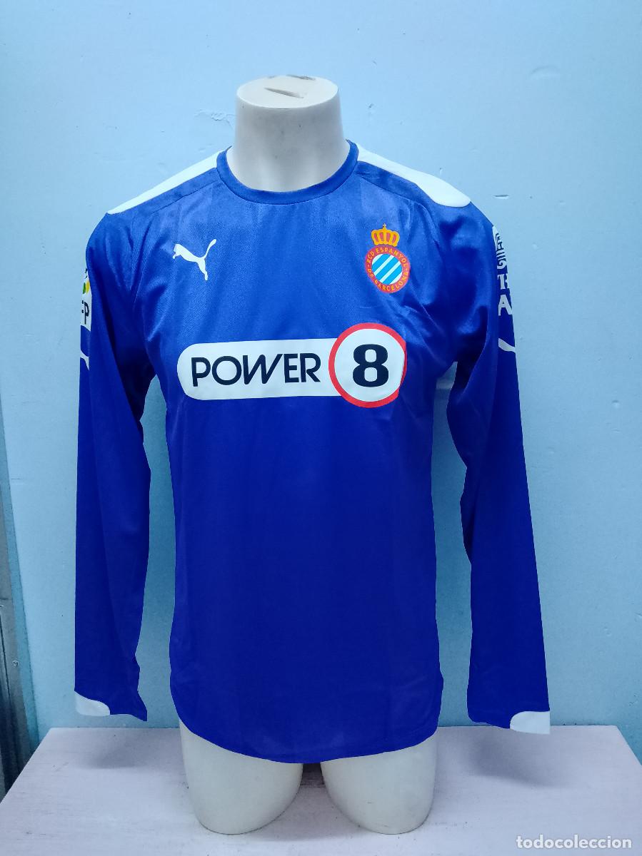 Coleccionismo deportivo: RCD Espanyol camiseta futbol football shirt L 54cts NEW