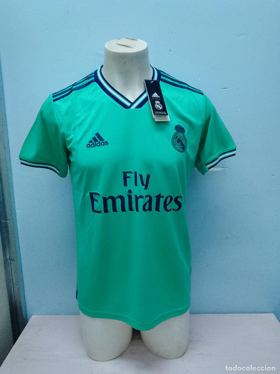 Coleccionismo deportivo: Real Madrid camiseta futbol football shirt M 57cts