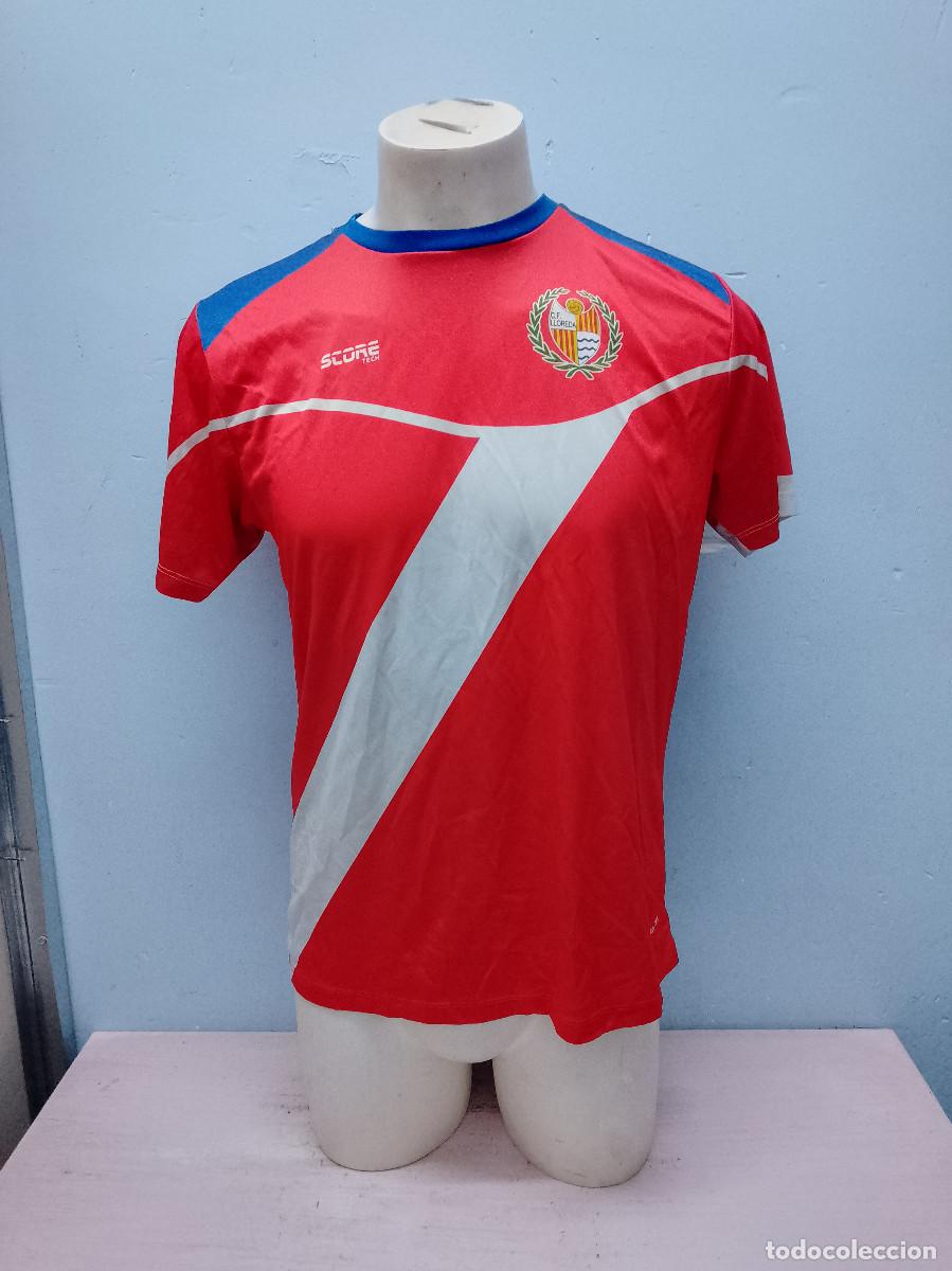 Coleccionismo deportivo: CF Lloreda Badalona camiseta futbol football shirt L