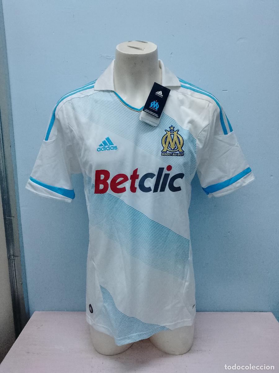 Coleccionismo deportivo: Olympique de Marsella 2011 football shirt camiseta futbol maillot france L 56cts