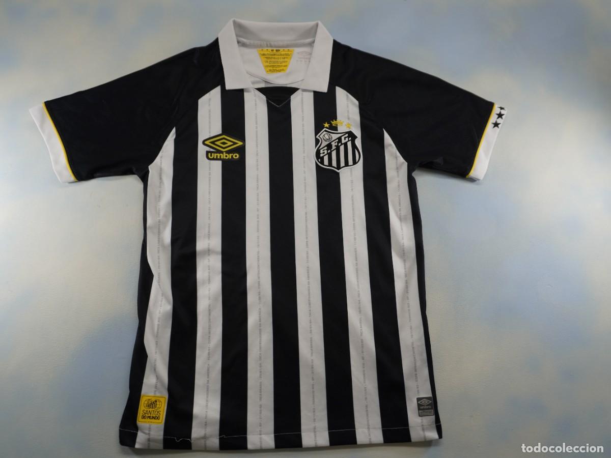 Coleccionismo deportivo: Camiseta Umbro Santos FC Brasil Umbro 2021/2022 60th Anniversary Brazil Football Shirt Size L
