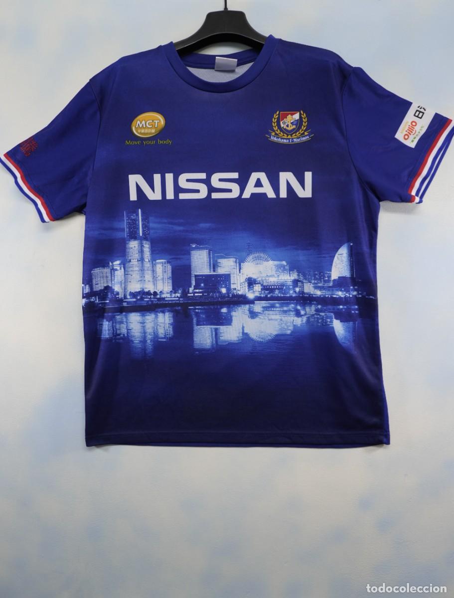 Coleccionismo deportivo: Camiseta Football Yokohama F Marinos Nissan J-League Japan Y2K