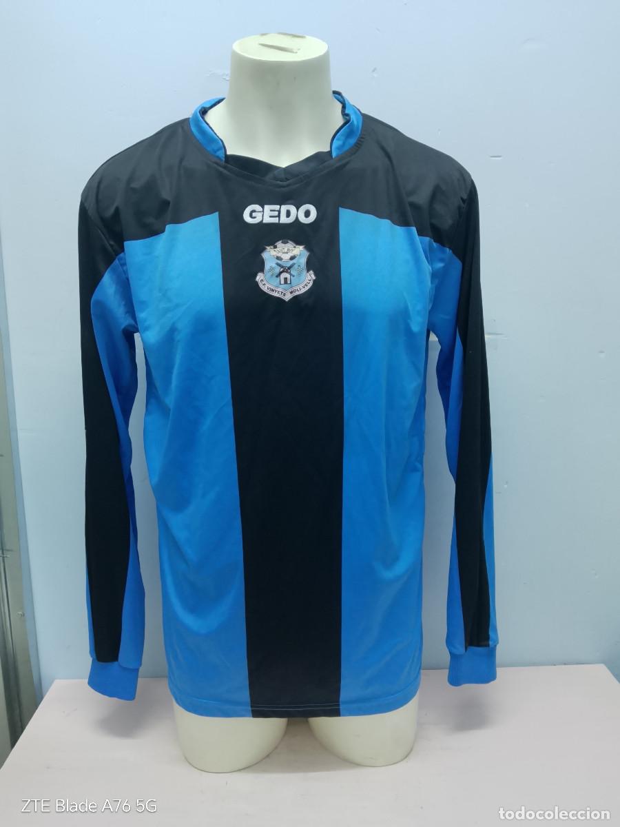 Coleccionismo deportivo: C.F. Vinyets Mol&iacute;-Vell de Sant Boi de Llobregat Barcelona catalunya camiseta futbol xl