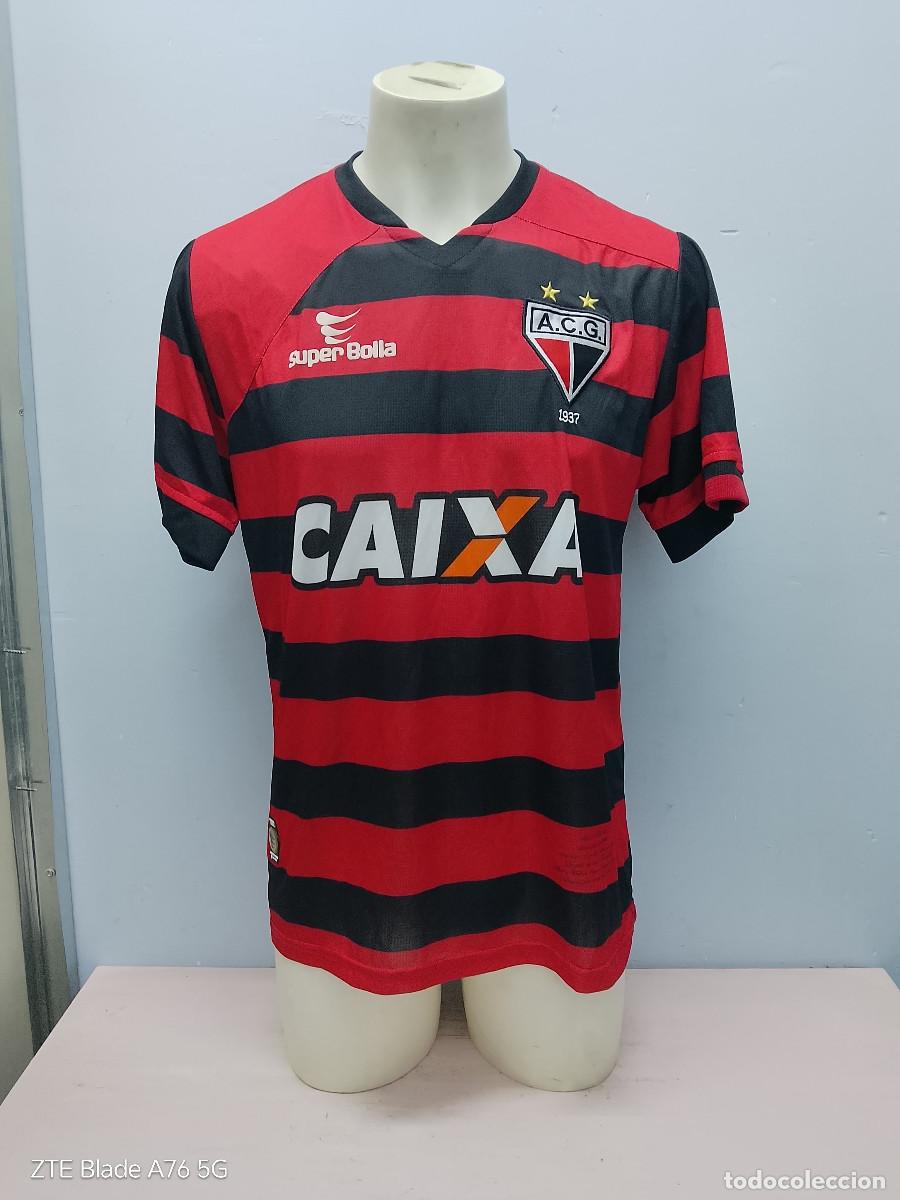Coleccionismo deportivo: Atl&eacute;tico Clube Goianiense Brasil camiseta futbol football shirt L 56cts