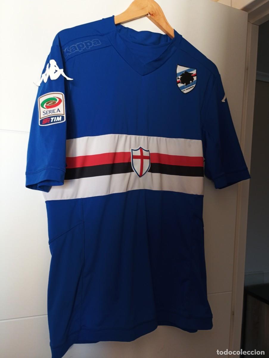 Coleccionismo deportivo: camiseta de la Sampdoria talla X original (cholo)