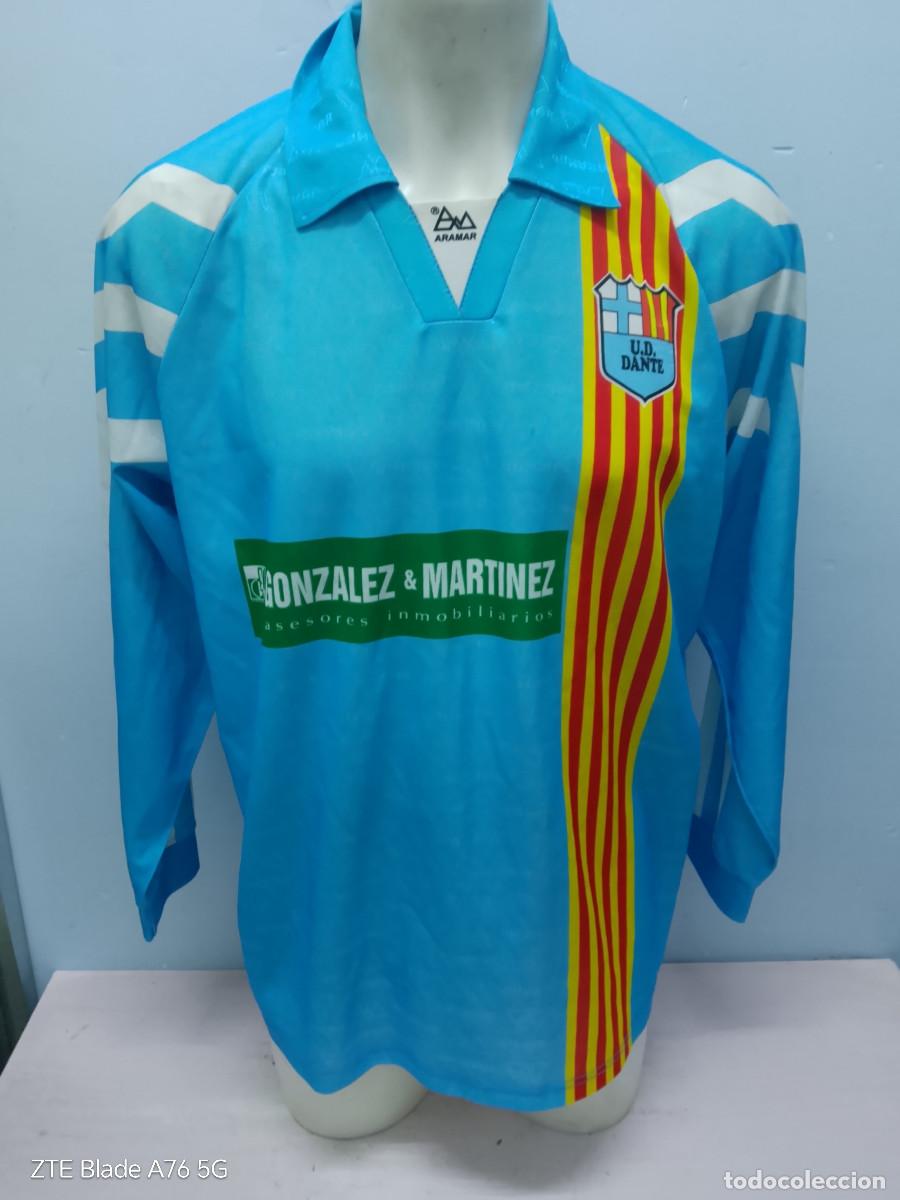 Coleccionismo deportivo: UD Dante barcelona camiseta futbol football shirt dissolved poble sec vintage xxl