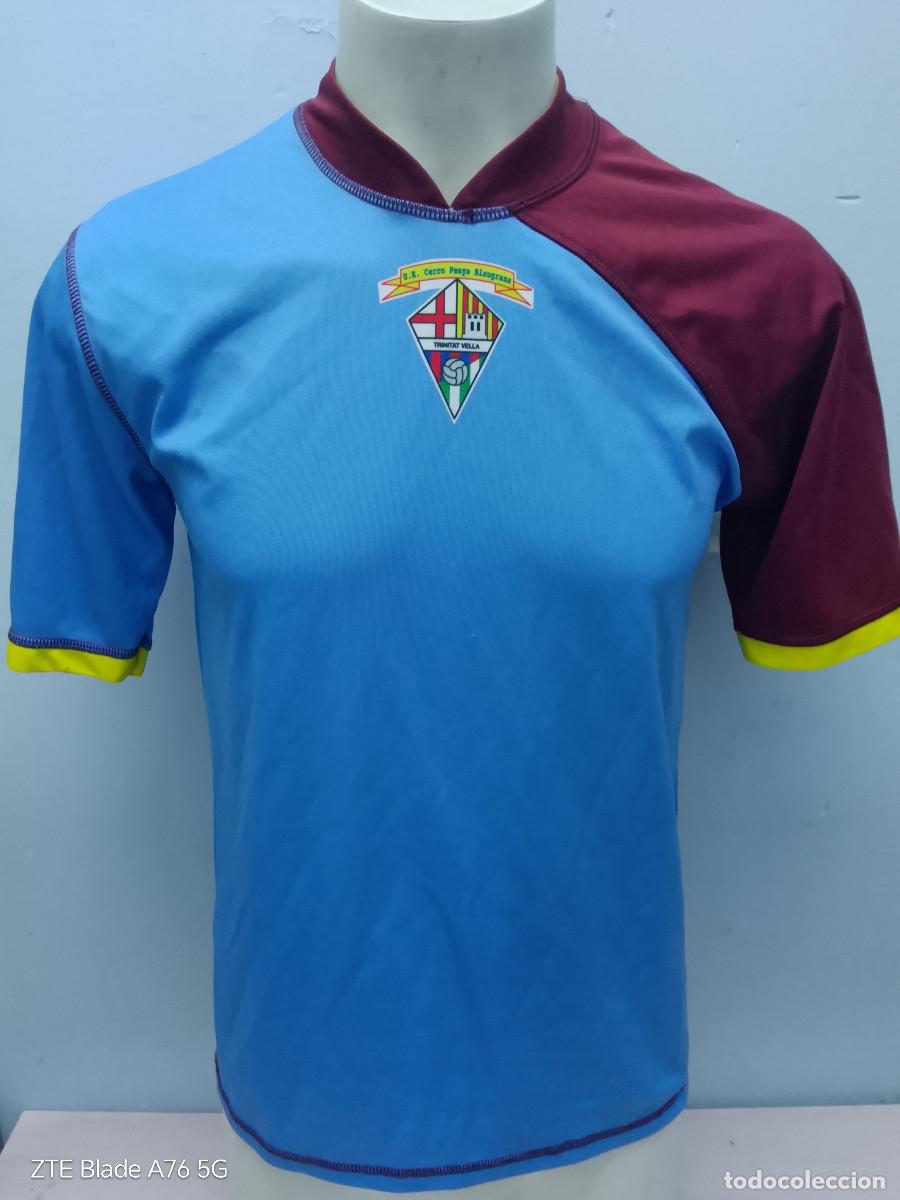 Coleccionismo deportivo: Uni&oacute; Esportiva Cerro Penya Blaugrana Trinitat Vella Barcelona camiseta futbol M