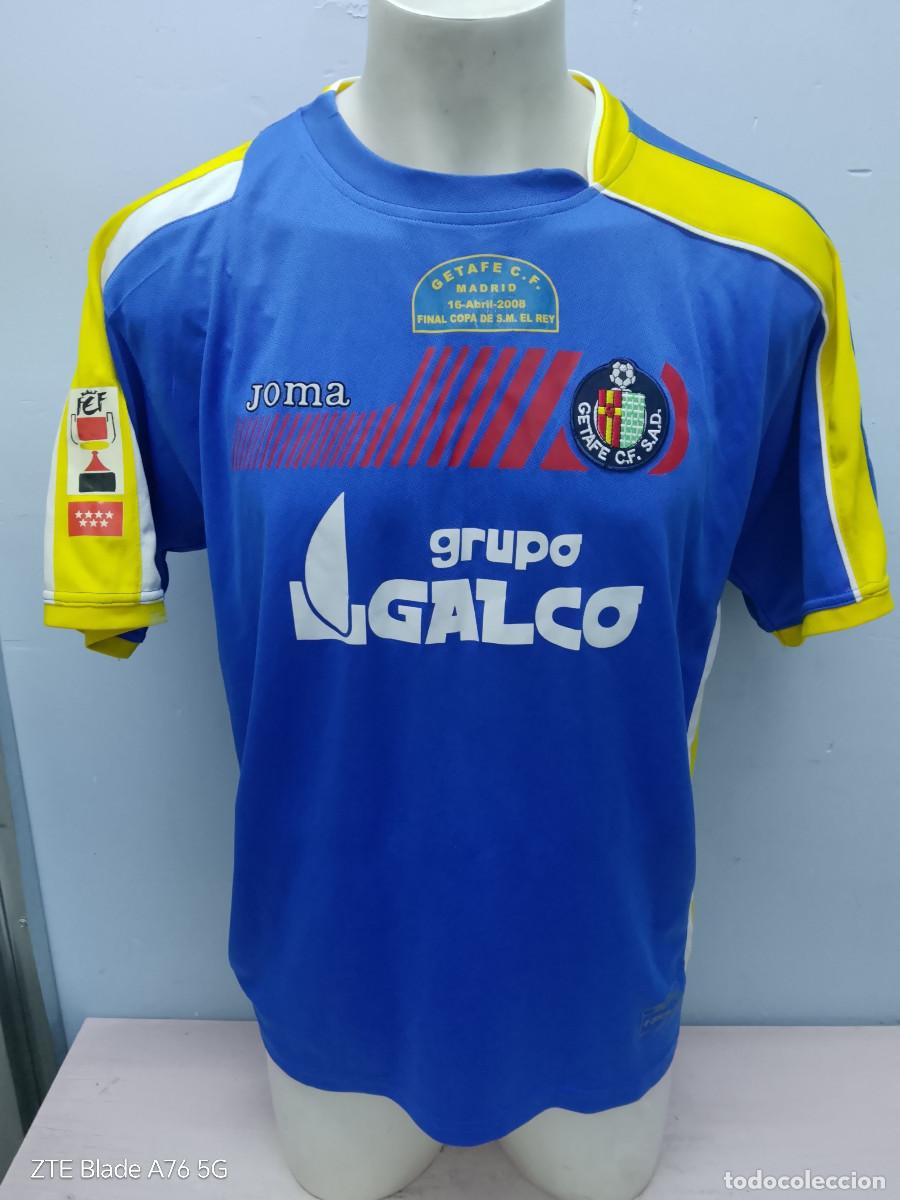 Coleccionismo deportivo: Getafe C.F. Final Copa del Rey 2007 camiseta futbol football shirt L 62cts