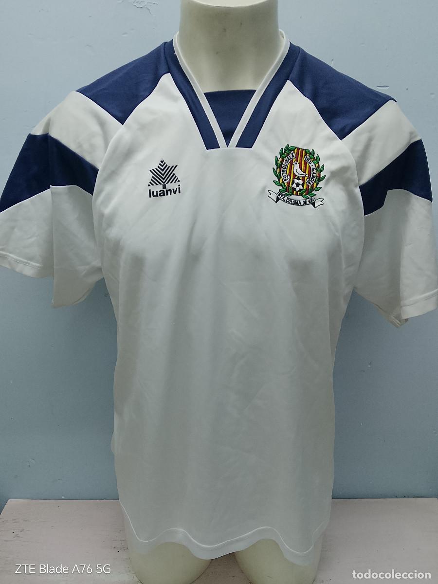Coleccionismo deportivo: Marfil Santa Coloma Industrias Garcia futsal futbol sala camiseta L 58cts
