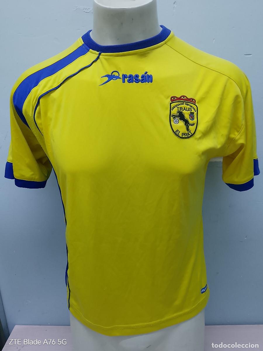 Coleccionismo deportivo: AE Traus El Prat de Llobregat camiseta futbol football shirt s 53cts