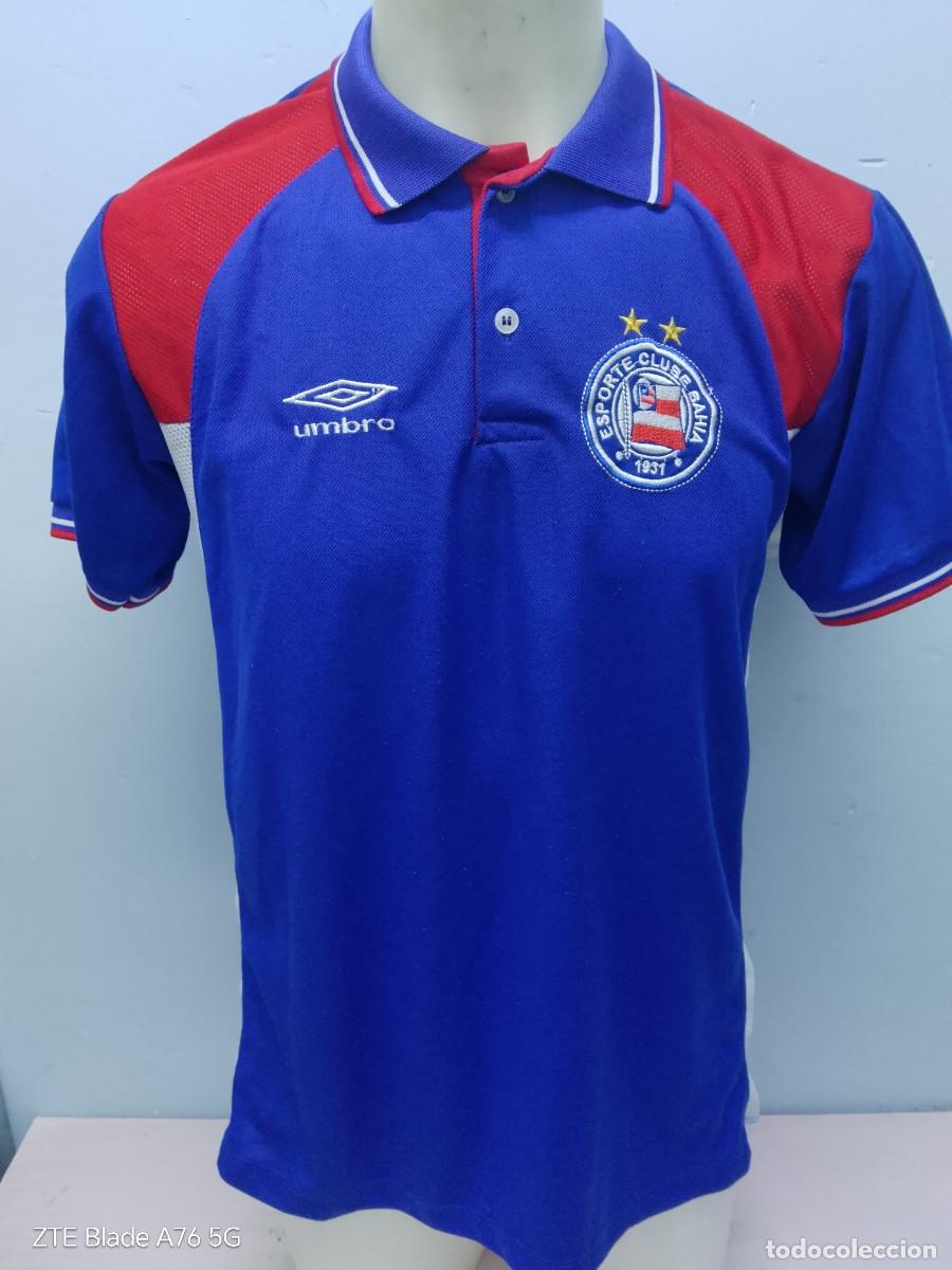 Coleccionismo deportivo: Esporte Clube Bahia Brasil camiseta futbol football shirt M 55cts