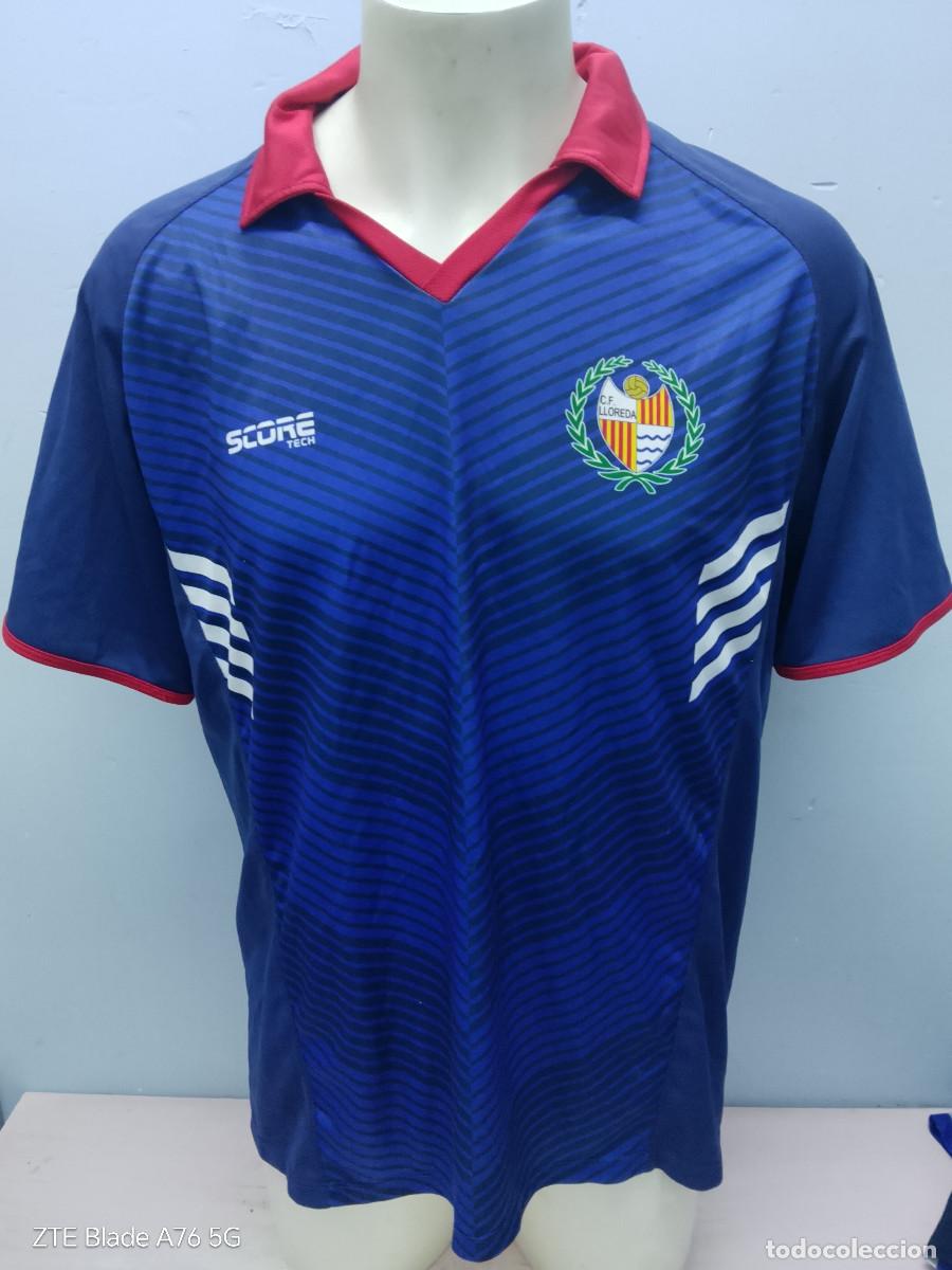Coleccionismo deportivo: CF Lloreda Badalona camiseta futbol football shirt xxl 62cts