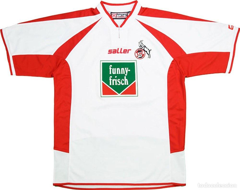 Coleccionismo deportivo: Camiseta 1. FC Koln 2003-2005 Saller Funny Frisch Alemania Futbol Original