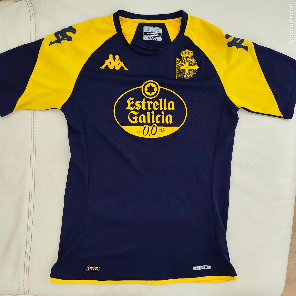 Coleccionismo deportivo: Original | Camiseta futbol kappa | Talla M | Deportivo de la Coru&ntilde;a - player worn training 2023/24