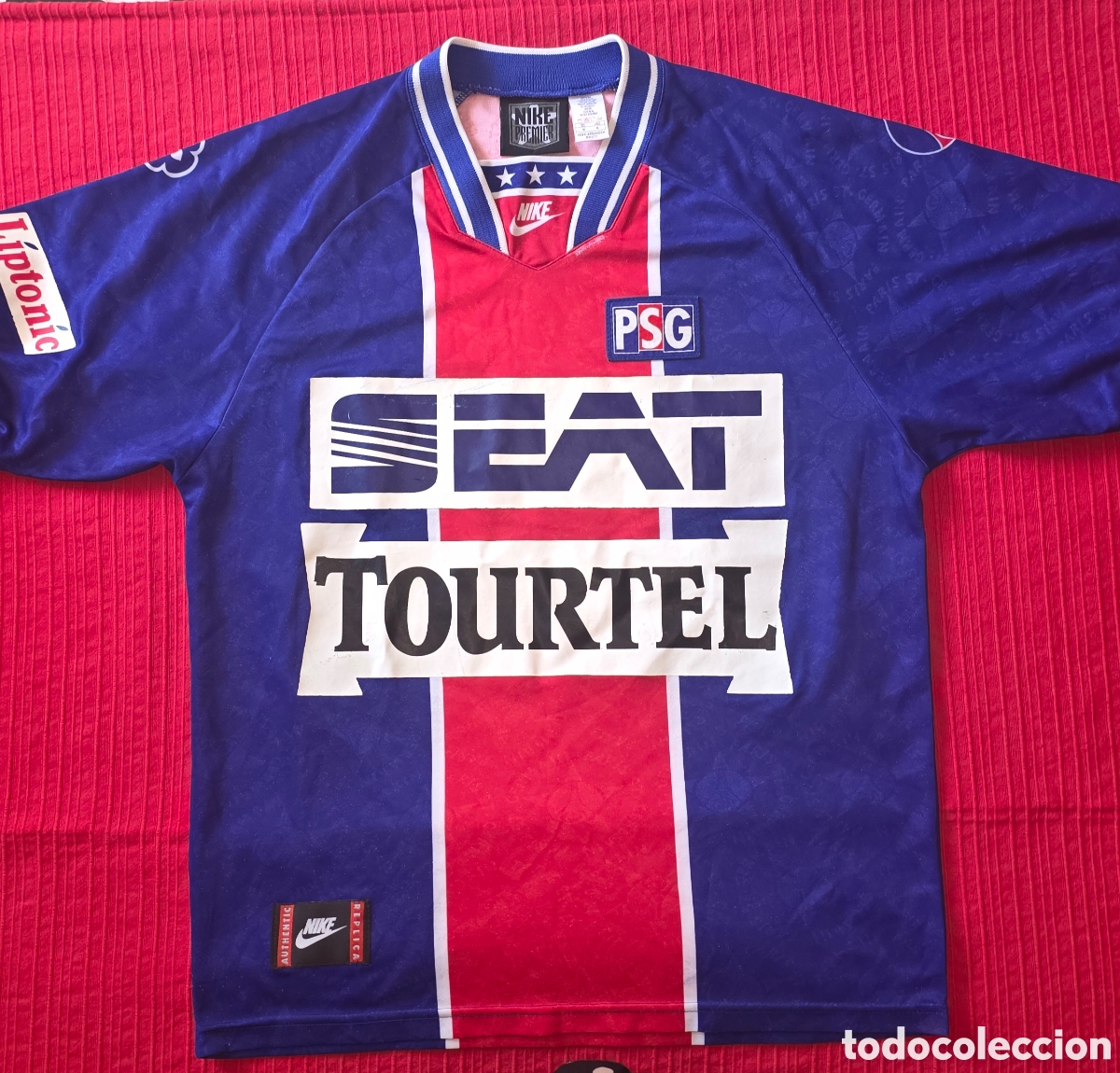 Coleccionismo deportivo: Camiseta PSG nike temporada 94/95 talla M