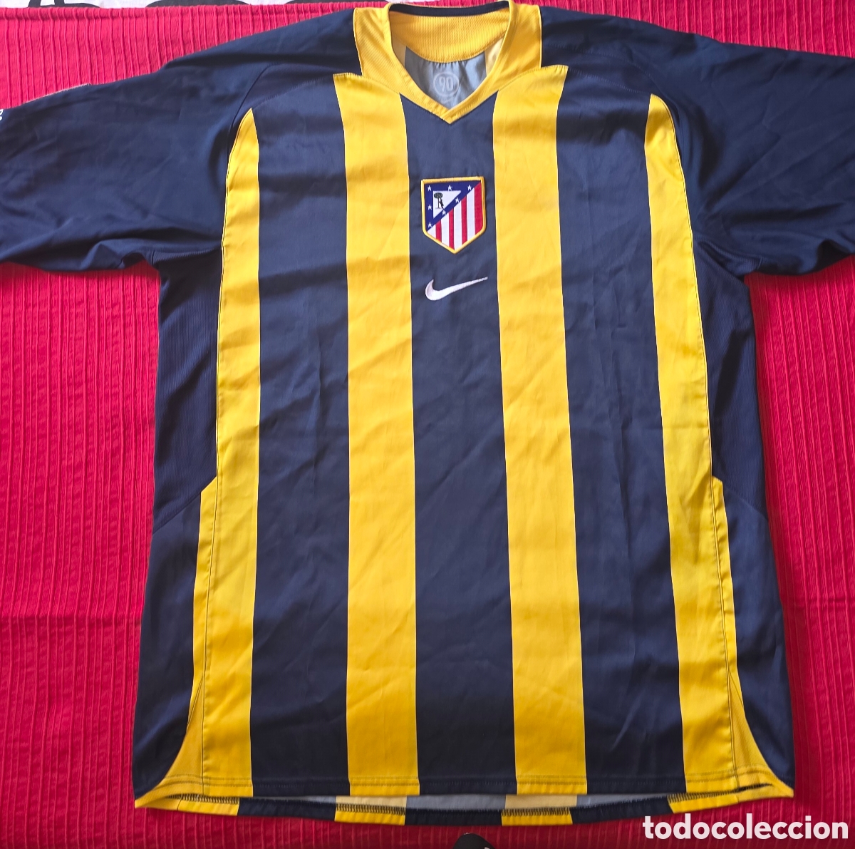 Coleccionismo deportivo: Camiseta vintage Atl&eacute;tico de Madrid 05/06 Nike Talla L