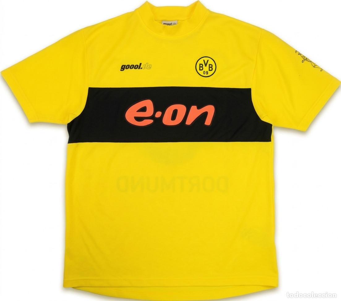 Coleccionismo deportivo: Goool.de Borussia Dortmund 2000 2002 Home Jersey Germany Football Shirt BVB