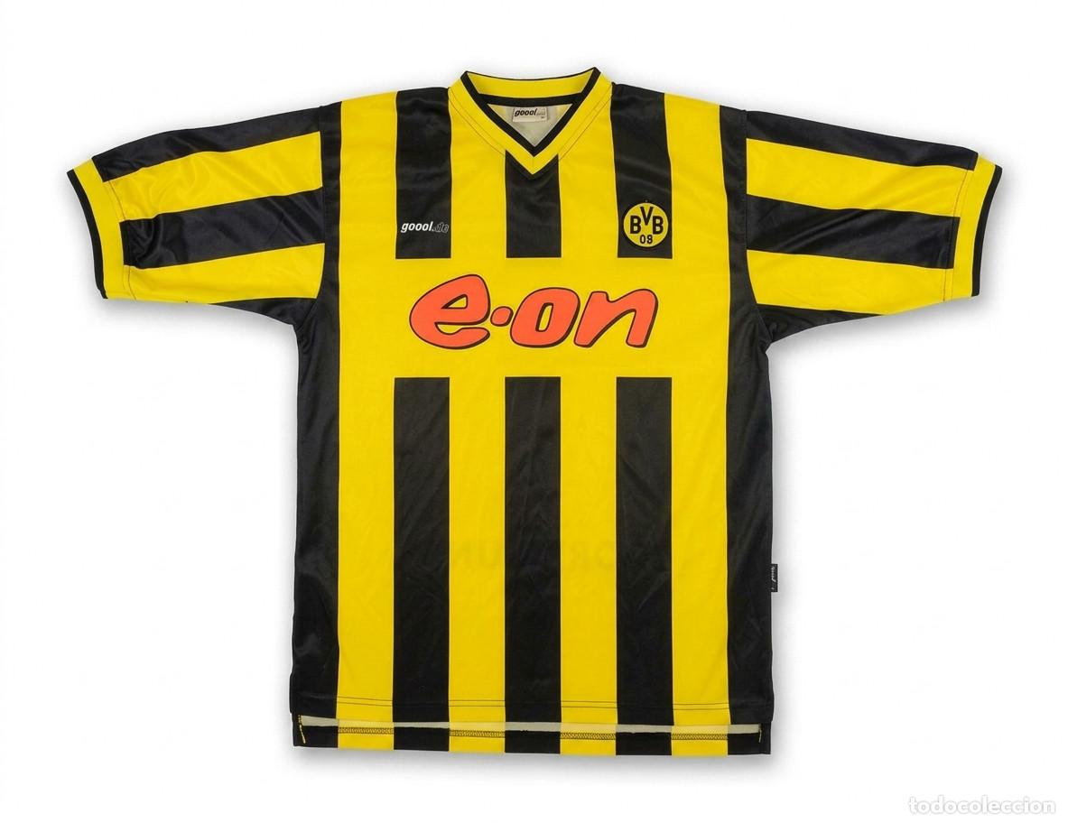 Coleccionismo deportivo: Goool.de Borussia Dortmund 2002 2004 Home Jersey Germany Football Shirt BVB