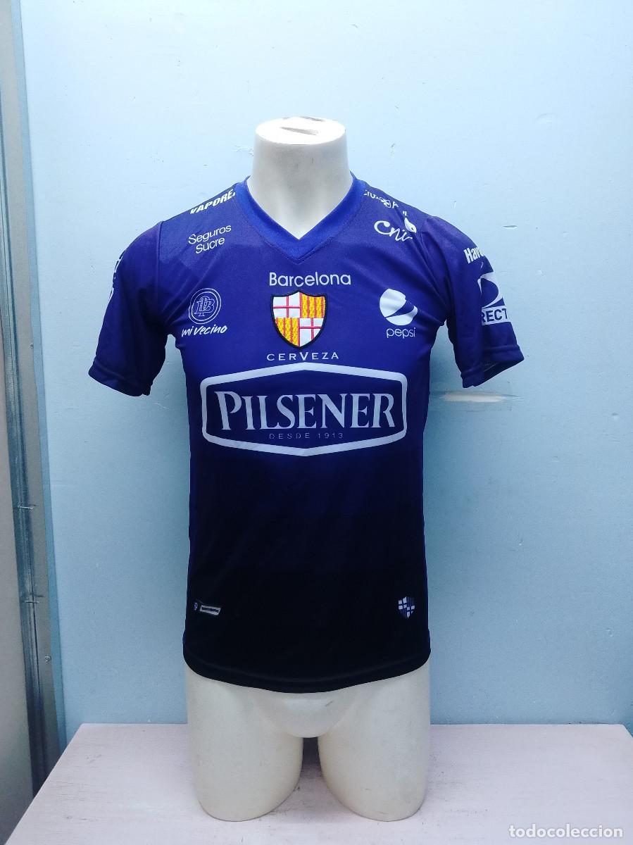 Coleccionismo deportivo: Barcelona Guayaquil camiseta futbol ecuador football shirt xs 48cts