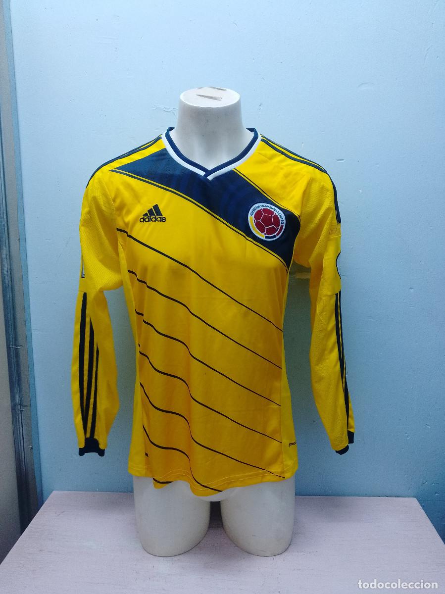 Coleccionismo deportivo: Colombia seleccion camiseta futbol football shirt M 55cts